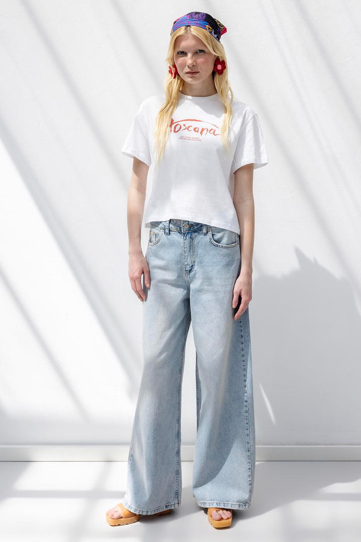 BSL Women Basic Printed T-shirt - Poway