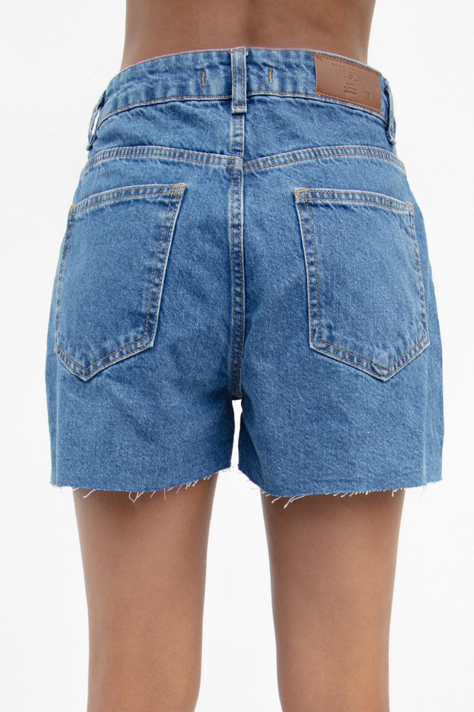 BSL Women Basic Denim Mini Shorts - Virginia Beach