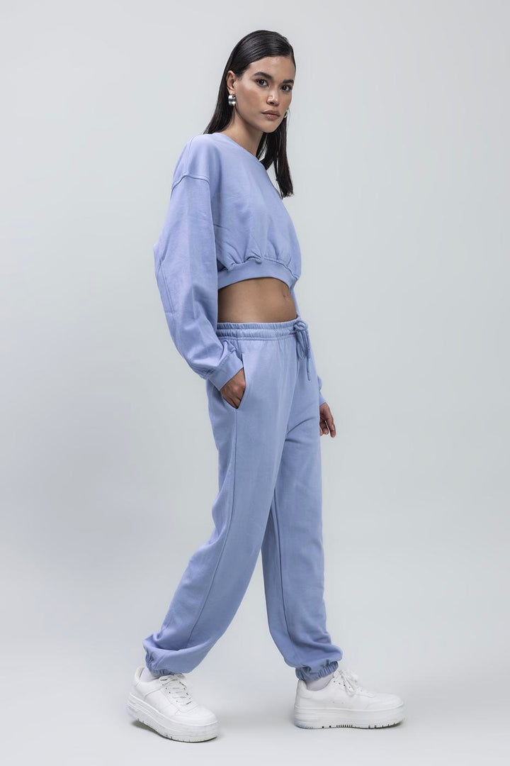 BSL Women Basic Jogger Pantolon - مينتال