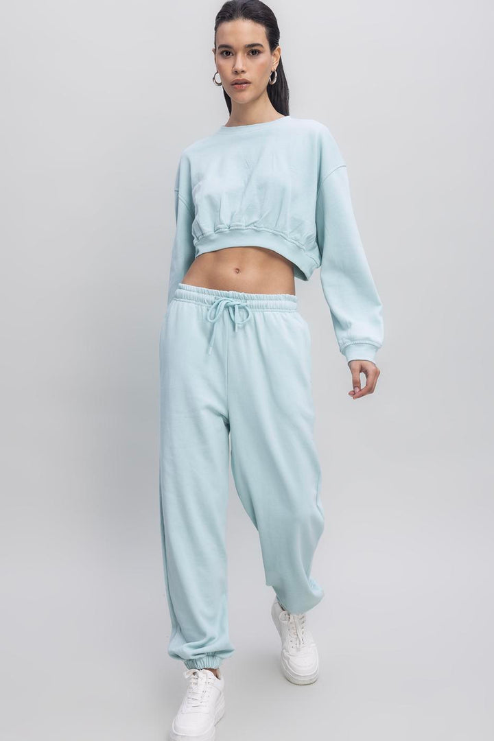BSL Women Basic Jogger Pantolon - تشيلسي