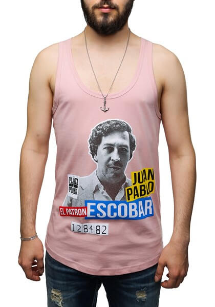 MDX Printed Tank Top Pink 2580 - Bathurst