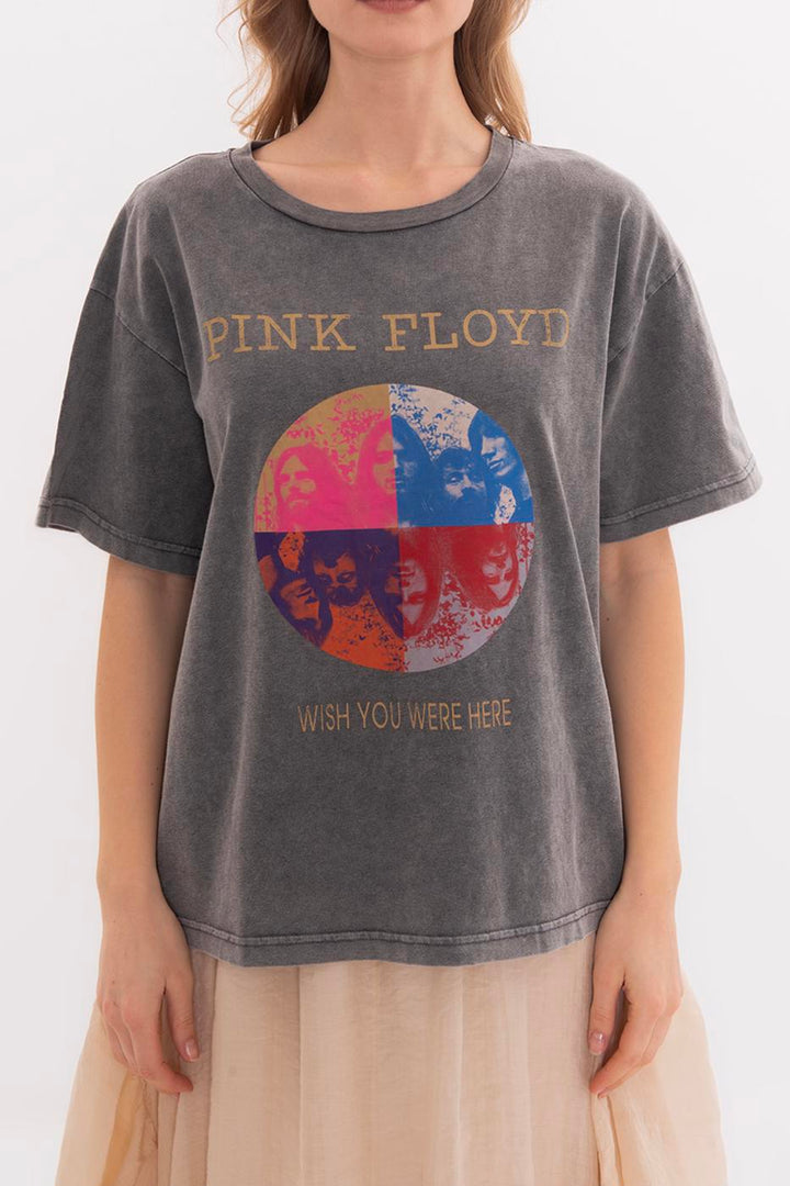 BSL Women Printed Basic Tshirt - Moortebeek