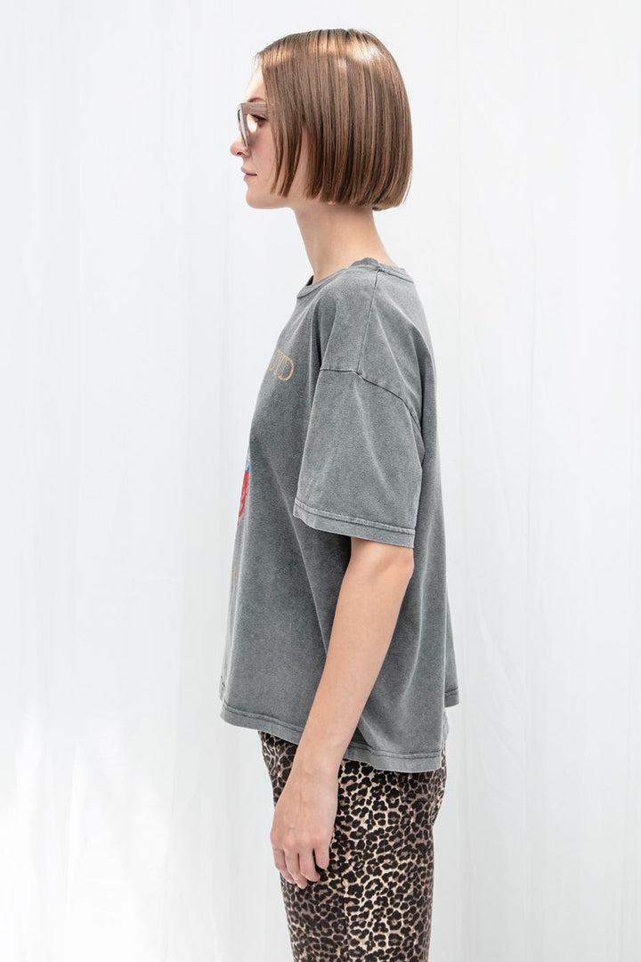 BSL Women Printed Basic Tshirt - Moortebeek