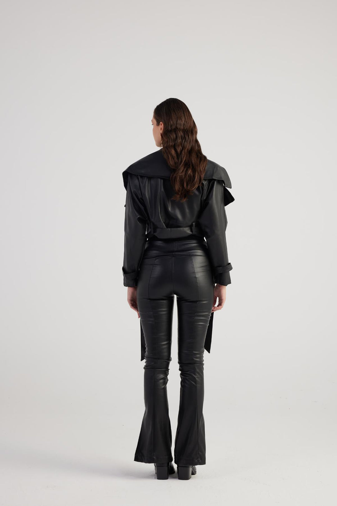HLLY Women Neeko Leather Pants Black - Segovia