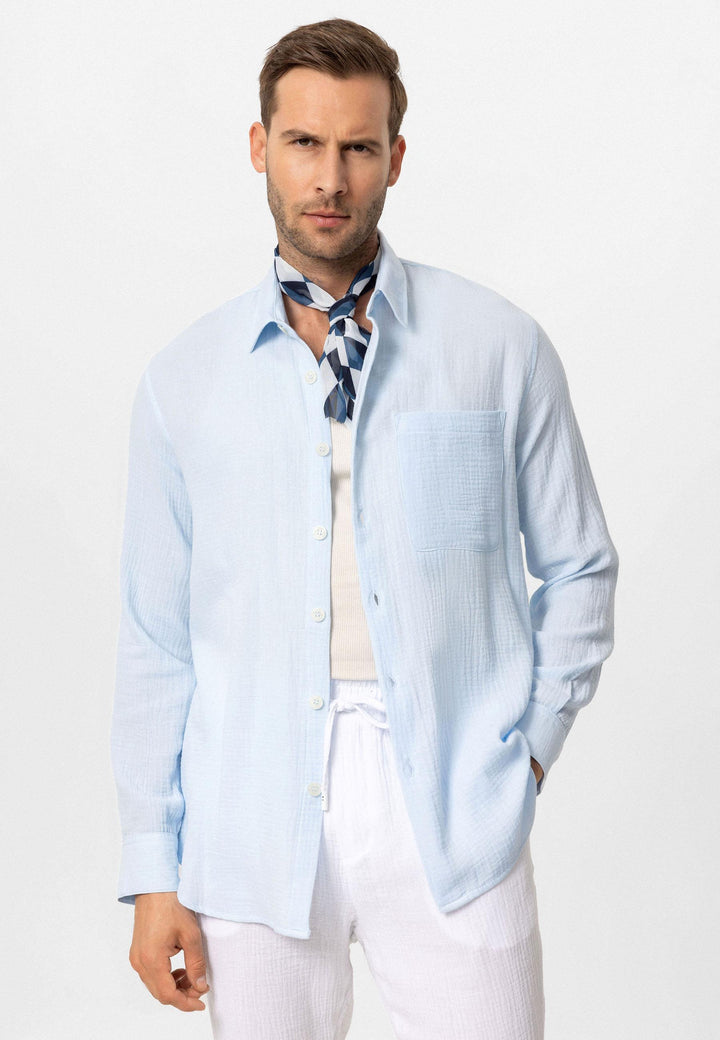 ANT Muslin Long Sleeve Men's Shirt - Margate