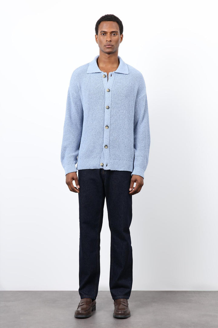 ANT Antioch Bebe Mavi Örme Triko Erkek Hırka - Völklingen