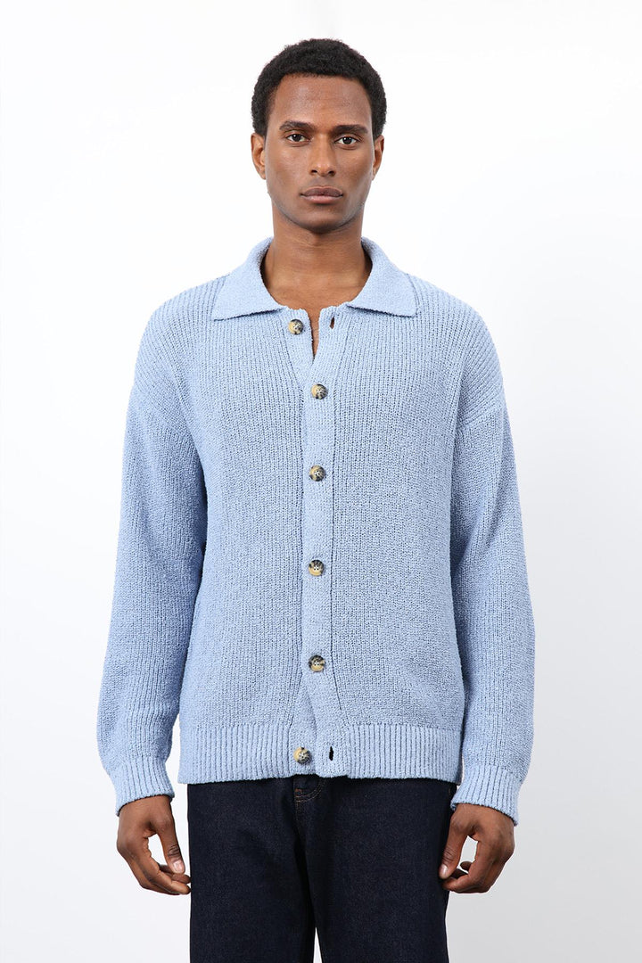 ANT Antioch Bebe Mavi Örme Triko Erkek Hırka - Völklingen