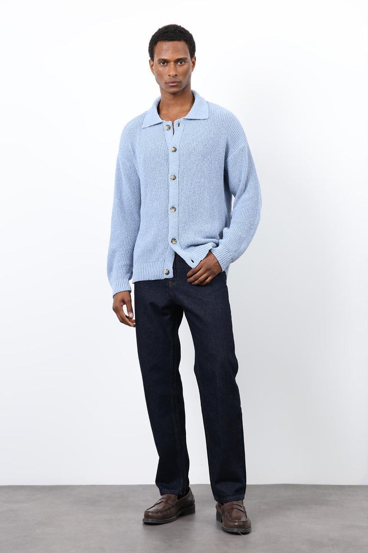 ANT Antioch Bebe Mavi Örme Triko Erkek Hırka - Völklingen