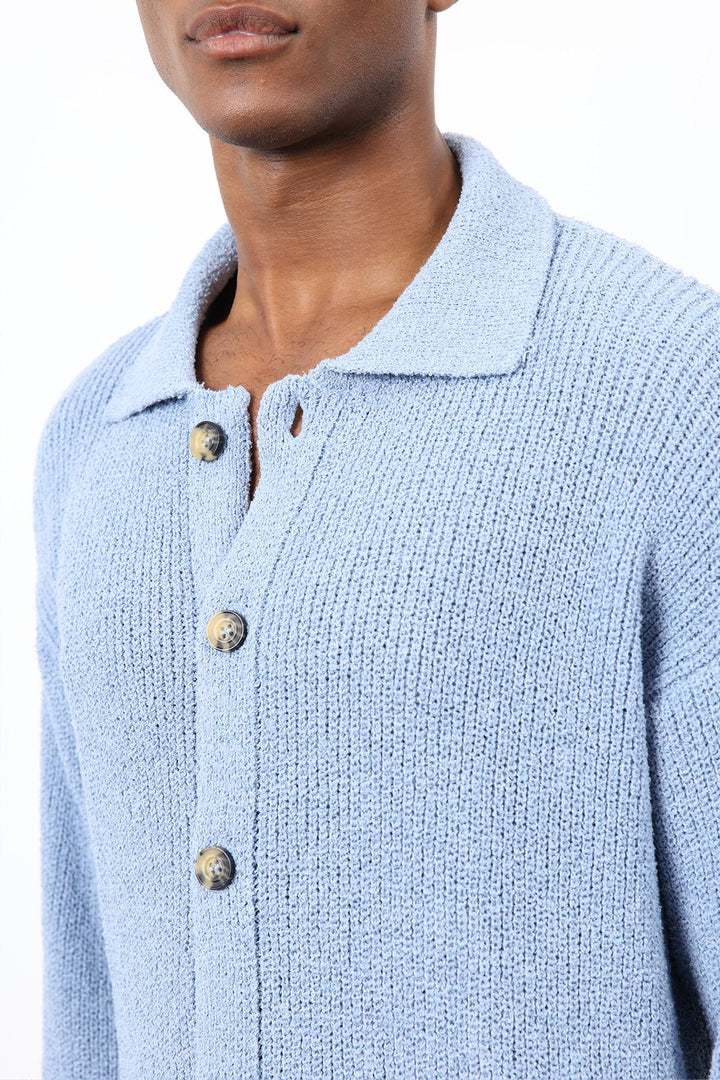 ANT Antioch Bebe Mavi Örme Triko Erkek Hırka - Völklingen