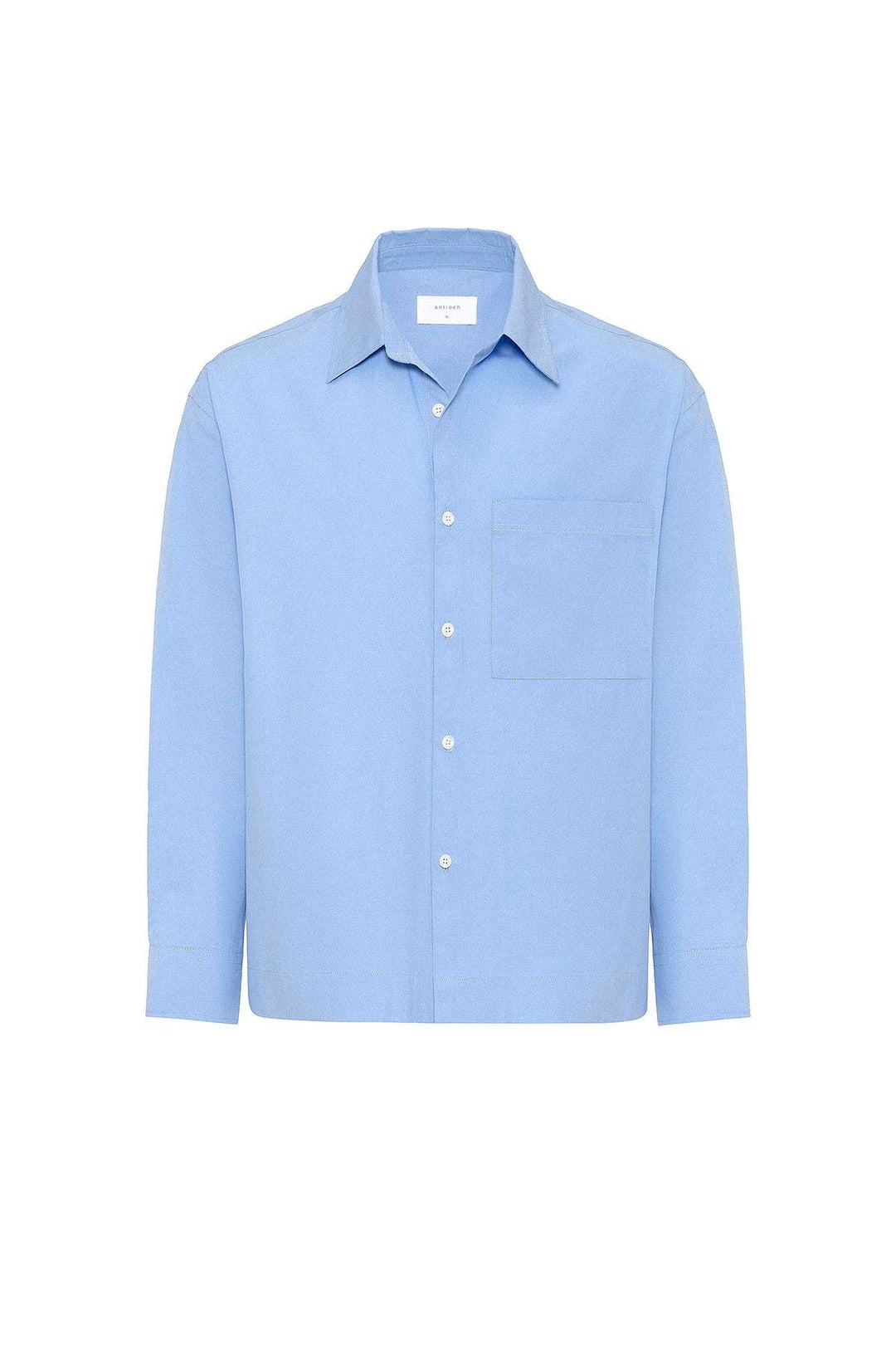 ANT Antioch Baby Blue Cotton Relaxed Fit Men's Shirt - Worksop