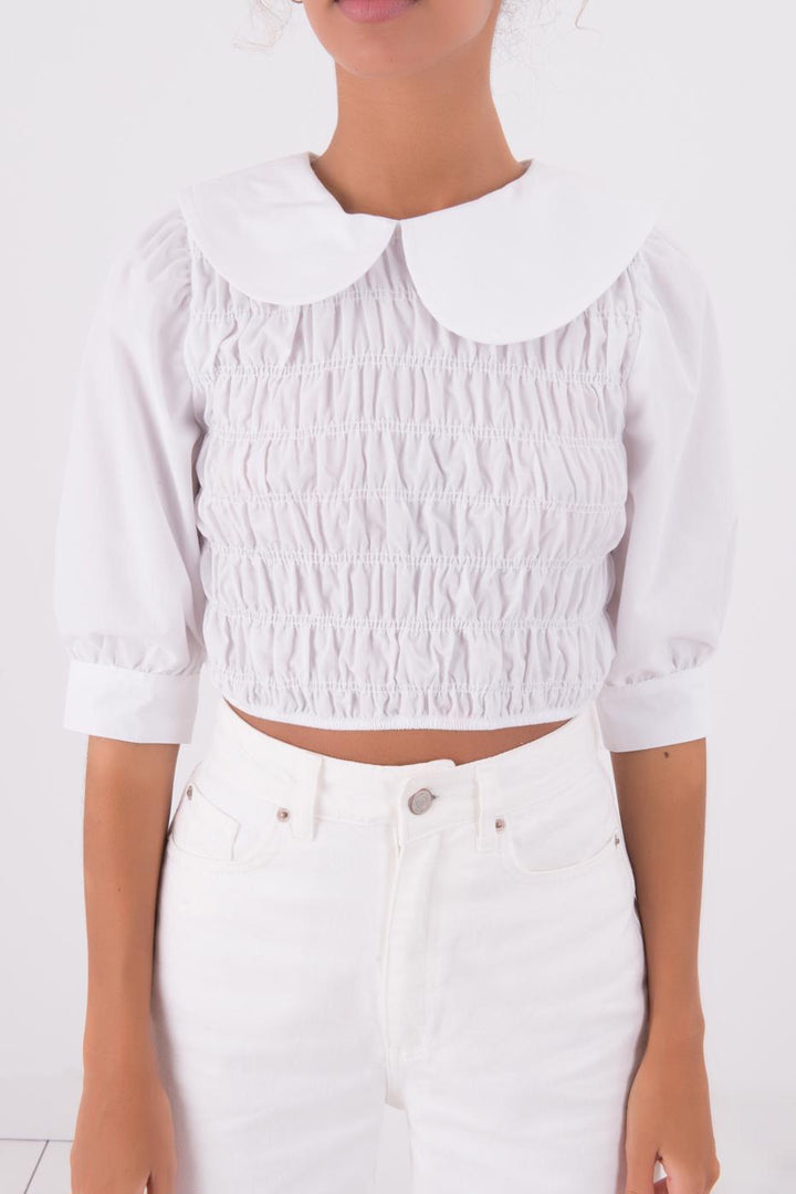 BSL Women Baby Collar Blouse - Ixtlahuaca