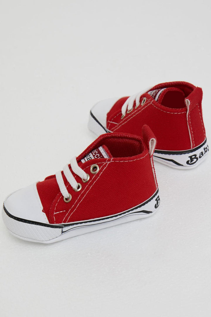 BRE Bebecino Baby Girl Booties Basic Shoes Size 189, Red - Magdeburg