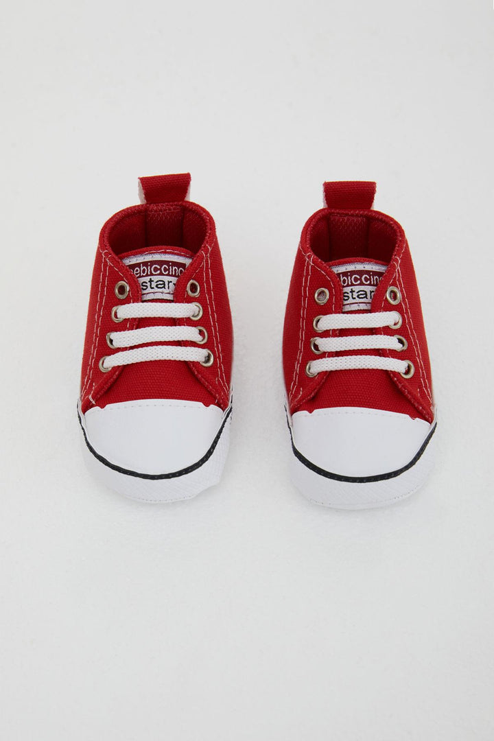 BRE Bebecino Baby Girl Booties Basic Shoes Size 189, Red - Magdeburg