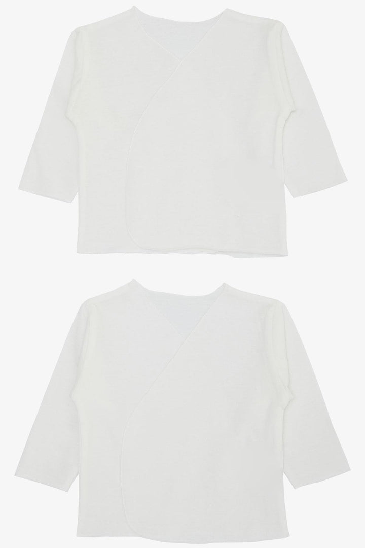 BRE Our baby (Breeze) Baby Inner Bodysuit Hospital Exit 2-Pack Ecru 0-, Ecru - Pittsfield