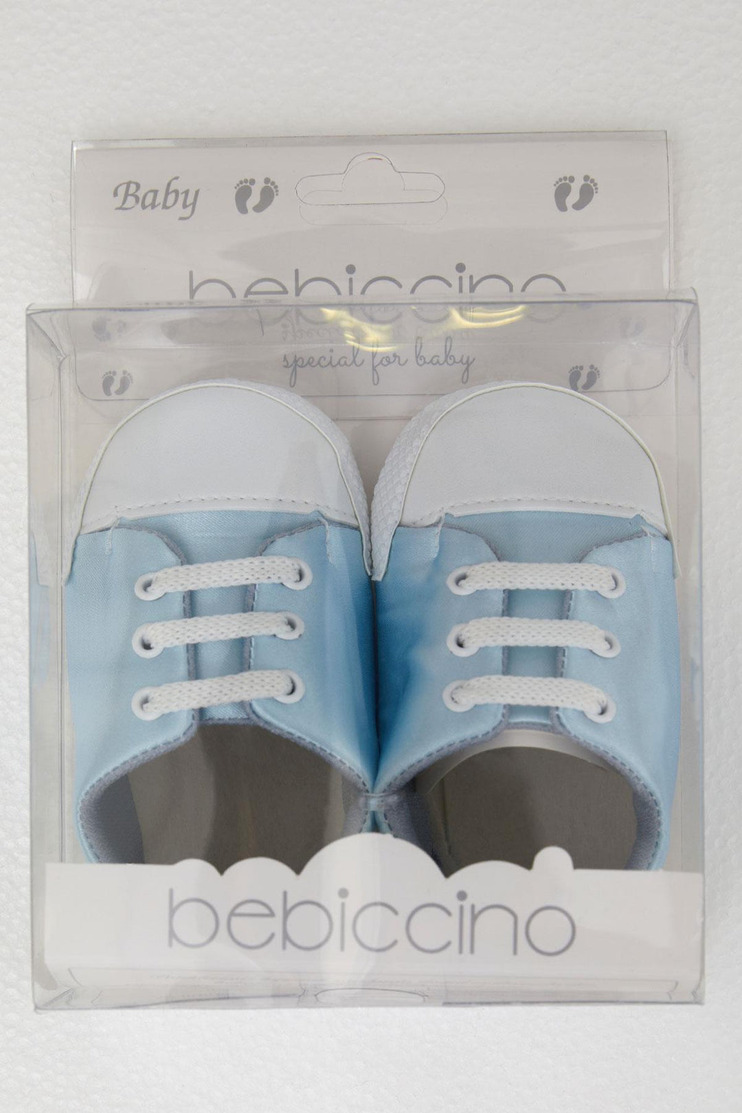 BRE Bebiccino Baby Boy Socks Shoes Basic Size 189, Light Blue - Panevėžys
