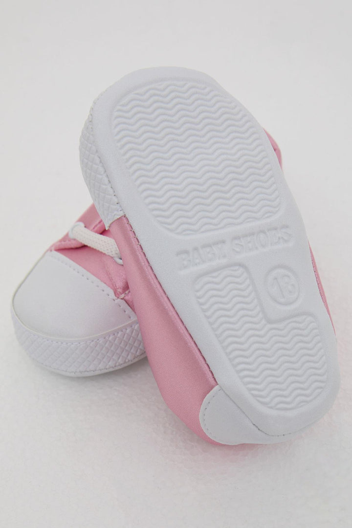 BRE Bebiccino Baby Girl Booties Basic 189 Size, Pink - Gillingham