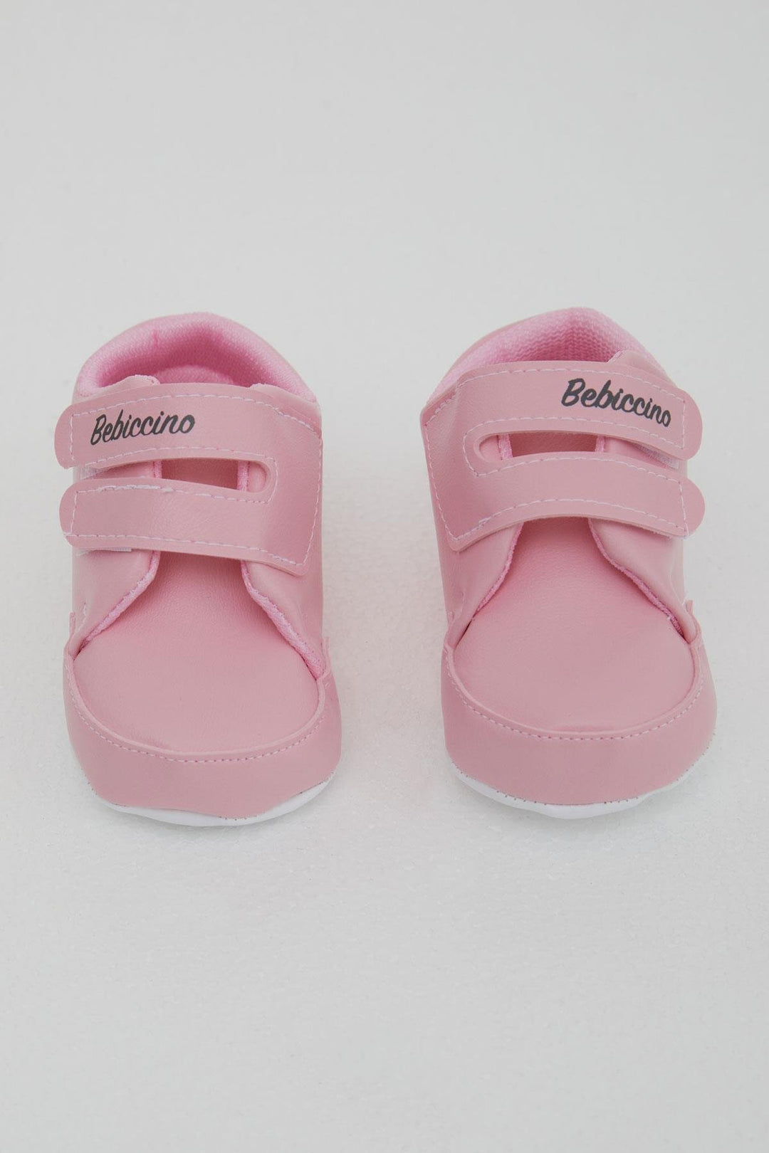 BRE Bebiccino Kız Bebek Patik Ayakkabı Cırtlı Convers 189 Numara, Pembe - Columbia