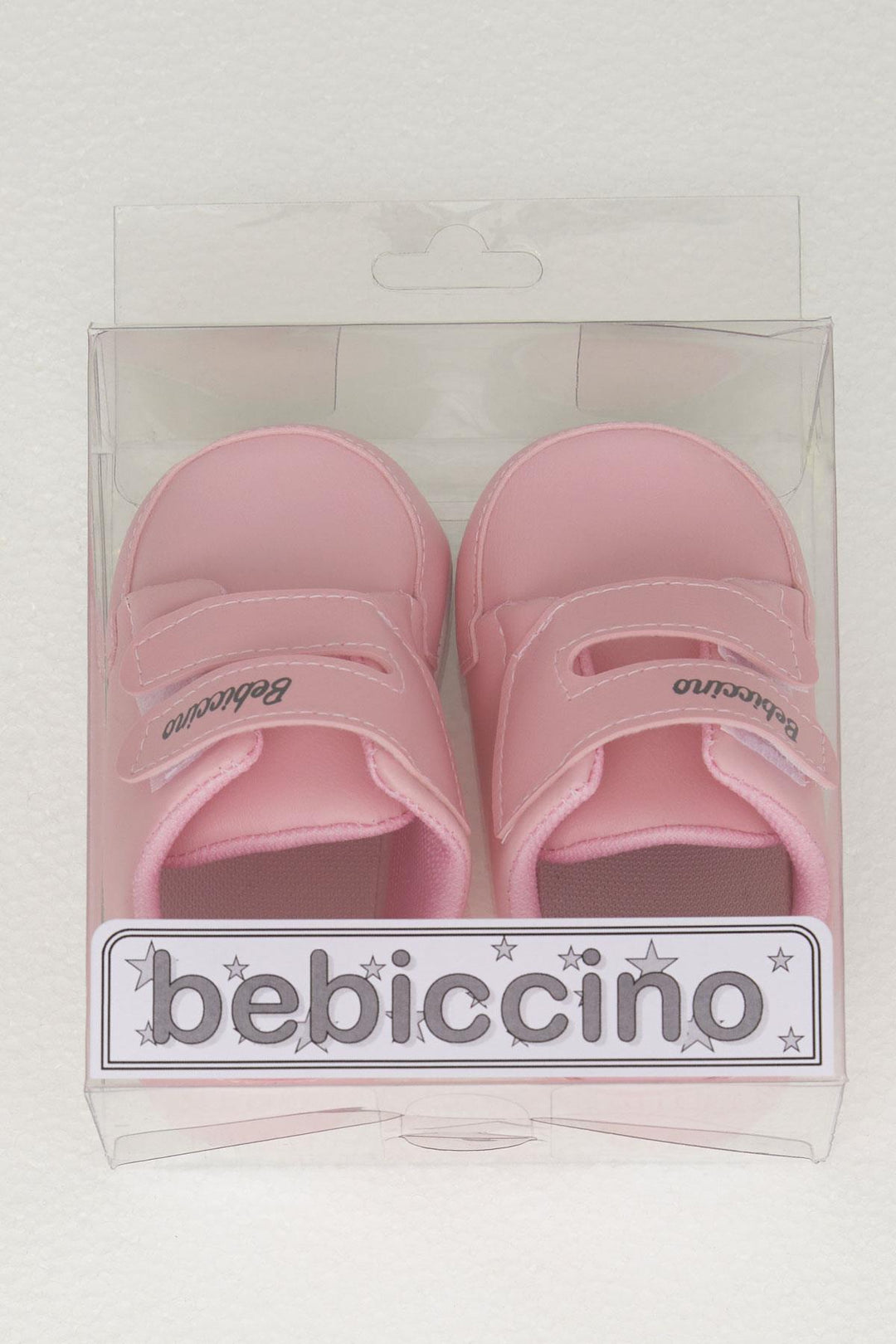 BRE Bebiccino Kız Bebek Patik Ayakkabı Cırtlı Convers 189 Numara, Pembe - Columbia