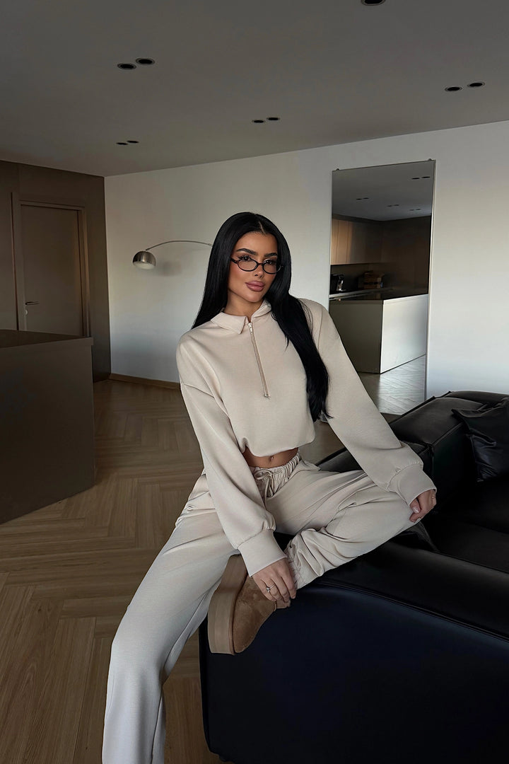 EYY Women Beige Jagger Tracksuit - Wylie