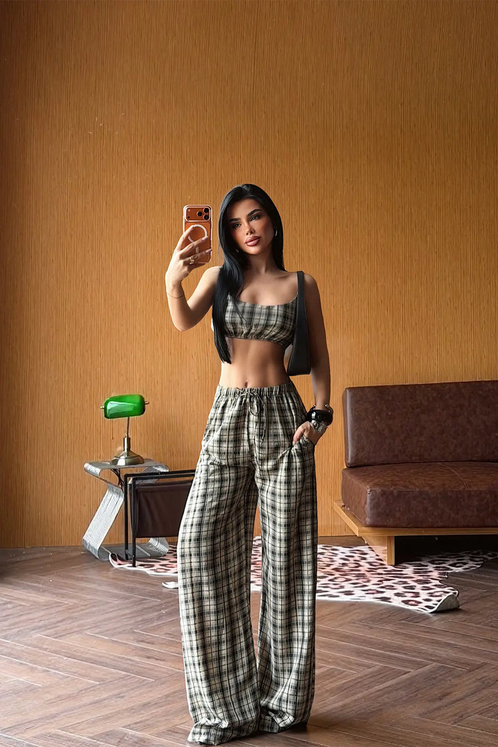 EYY Women Beige Pants Set - Bradford