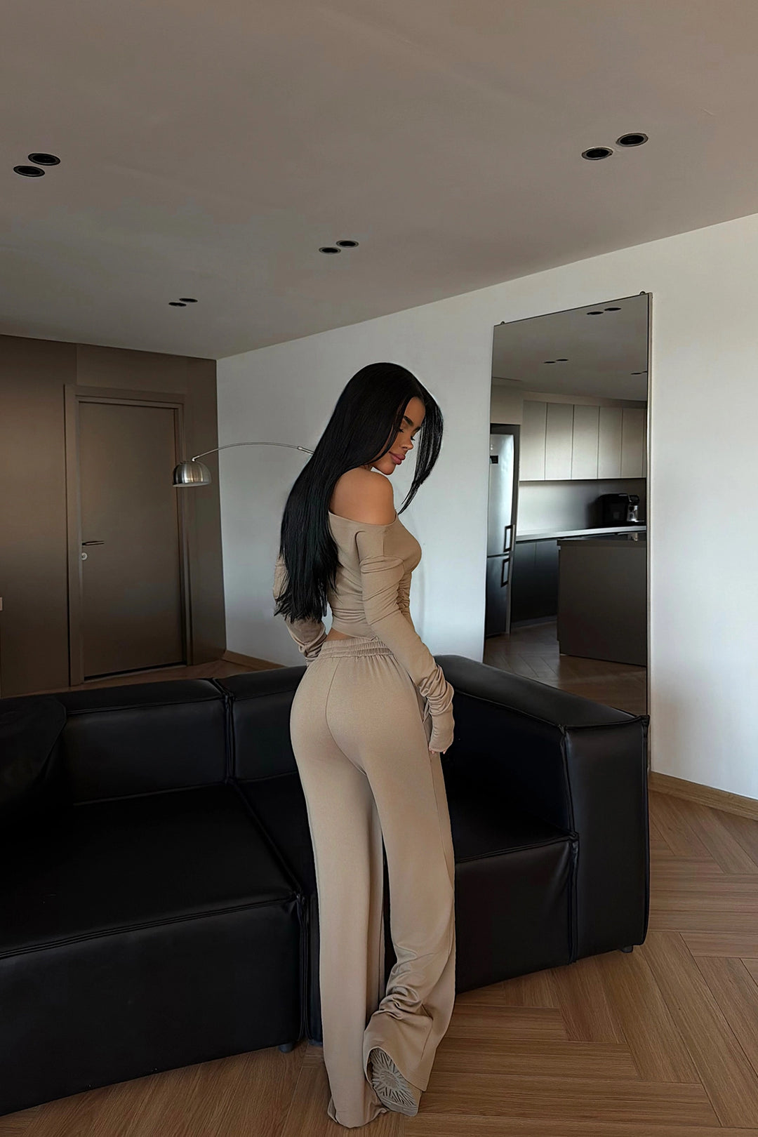 EYY Women Beige Trouser Set - San Miguel de Allende