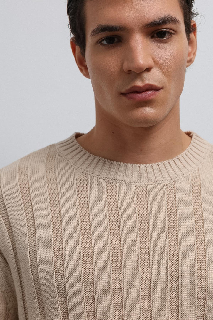 ANT Antioch Lord 100% Cotton Thread Men's Sweater - Orangeville