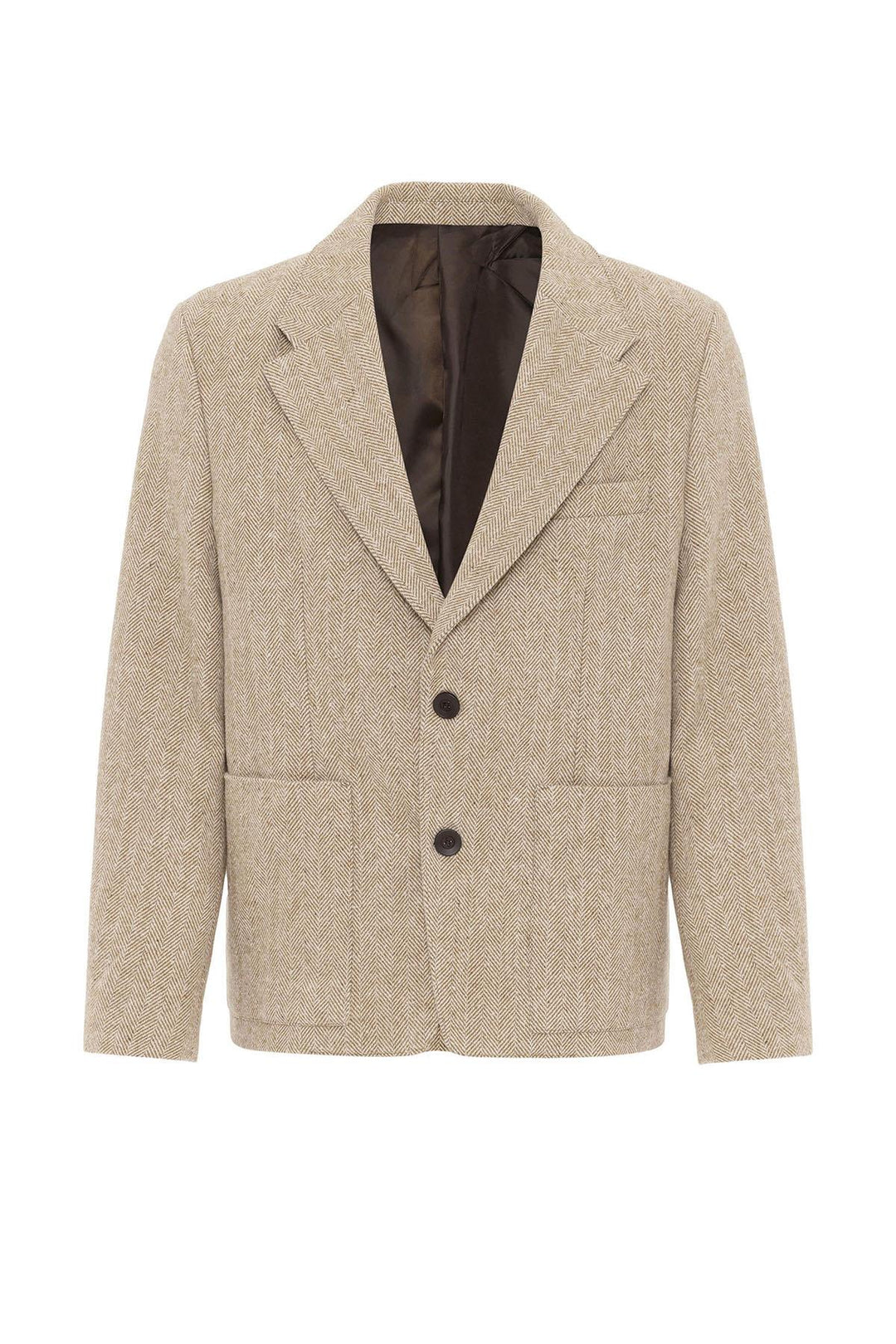 ANT Antioch Mr. Herringbone Patterned Oversized Men's Blazer Jacket - Rochester