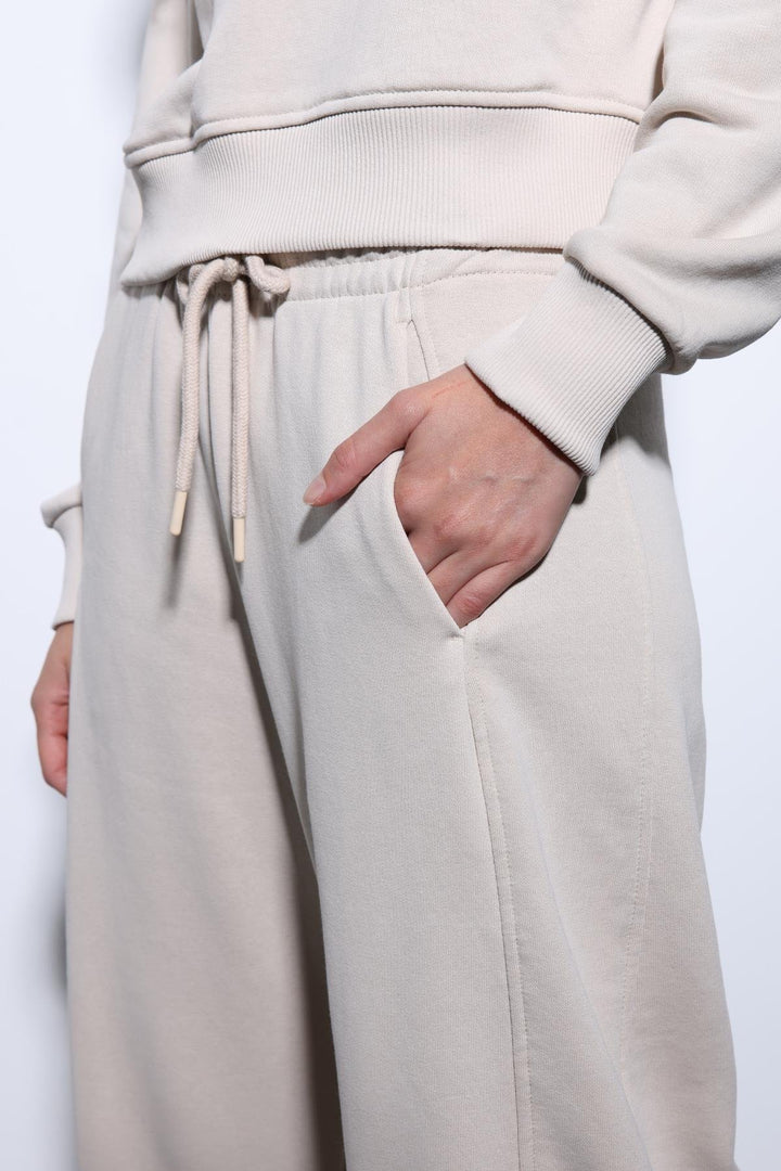 ANT Antioch Bej Basic Straight Leg Women's Sweatpants - Chula Vista