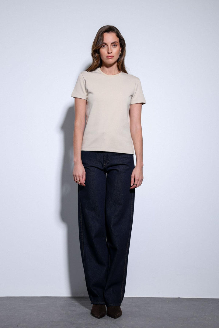 ANT Antioch Bej Basic Women's T-Shirt - Nashua