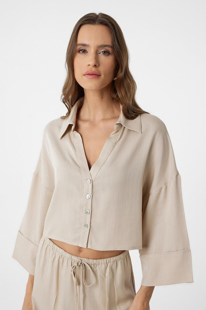 ANT Antioch Lord Crop Women's Shirt - Tomar