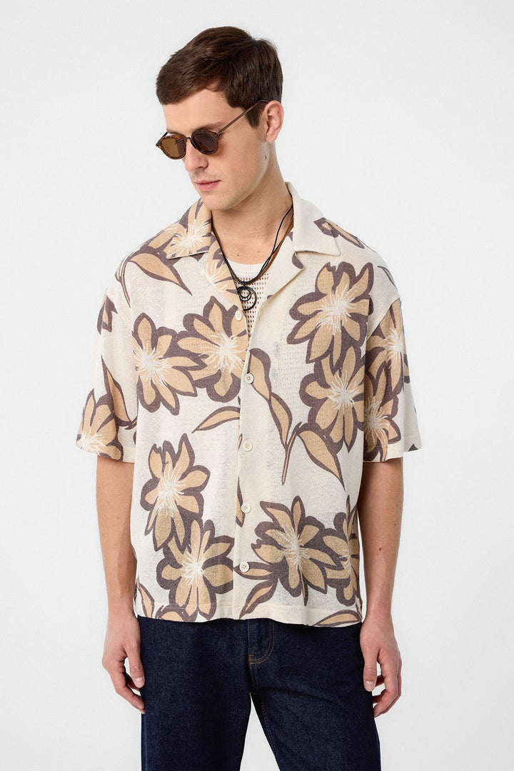 ANT Antioch Lord Patterned Men's Shirt - Braunschweig