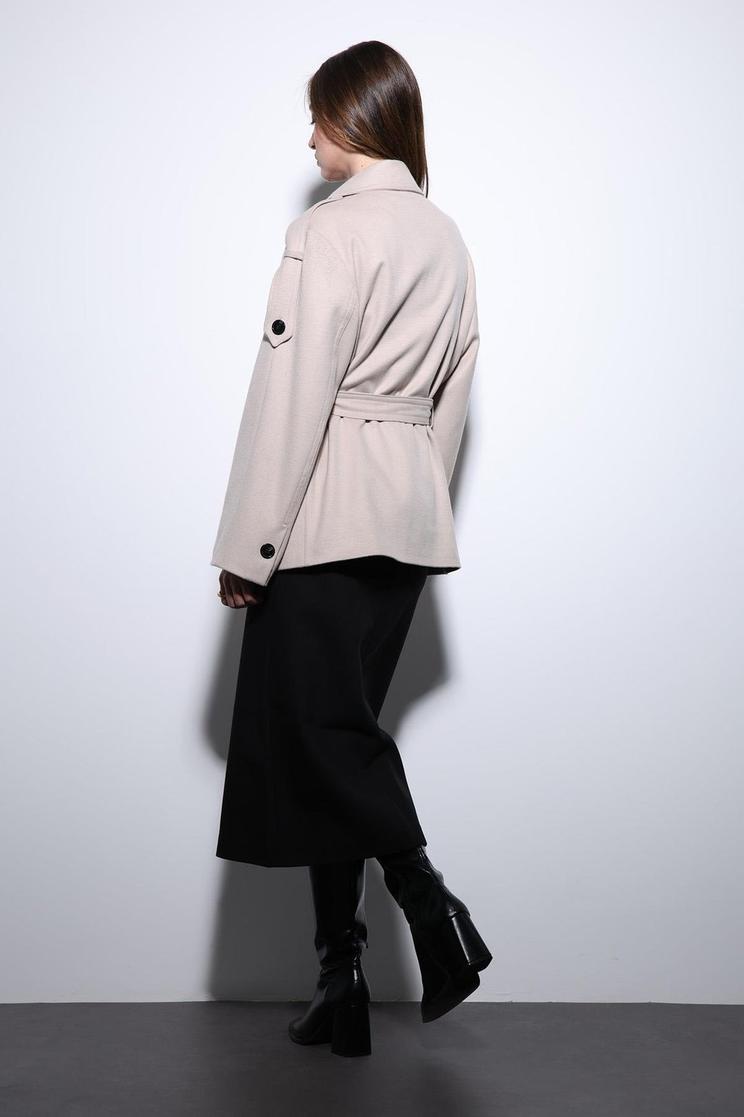 ANT Antioch Lord Shawl Collar Wrap Women's Coat - Jalapa