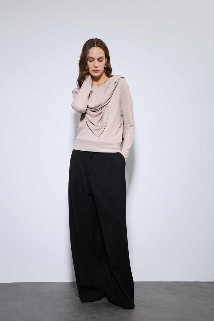 ANT Antioch Lord Scarf Detailed Top - Como