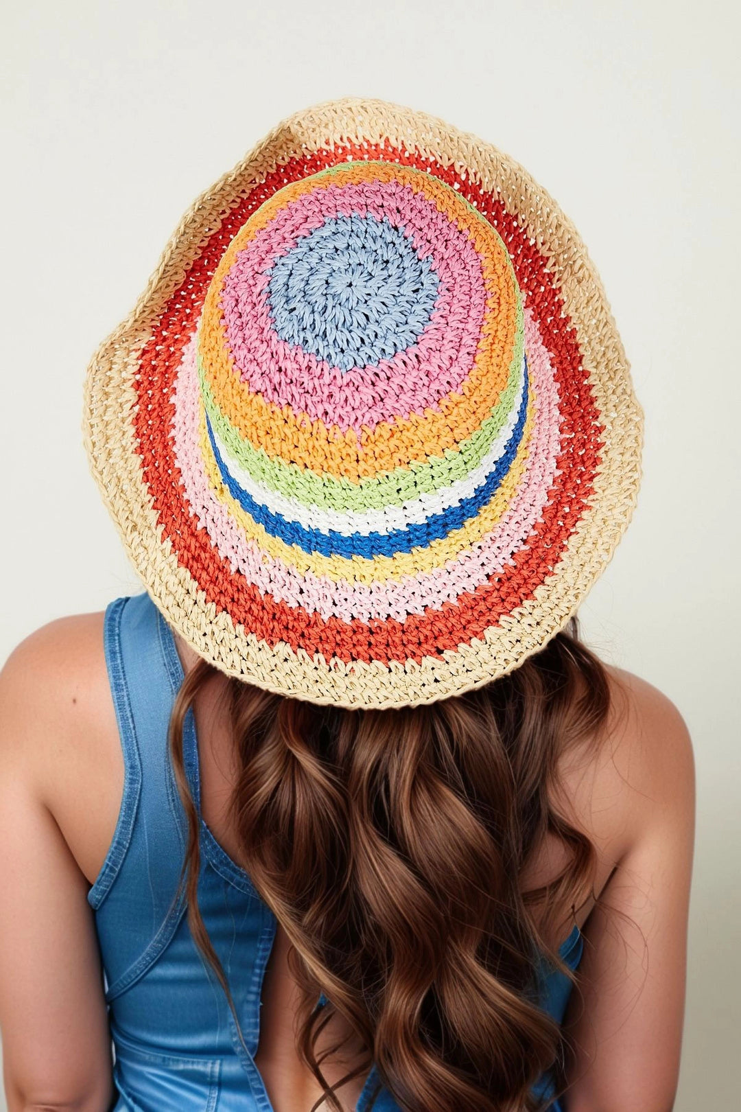 Beige Crochet Straw Hat BCNSV-2514515 - Toledo
