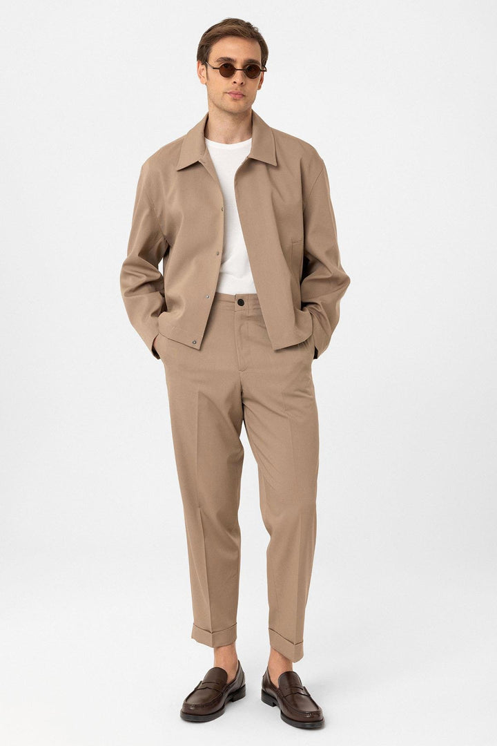 ANT Antioch Lord Hidden Button Seasonal Relax Fit Men's Coat - Tokyo