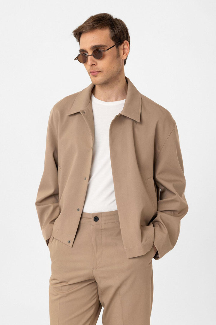 ANT Antioch Lord Hidden Button Seasonal Relax Fit Men's Coat - Tokyo