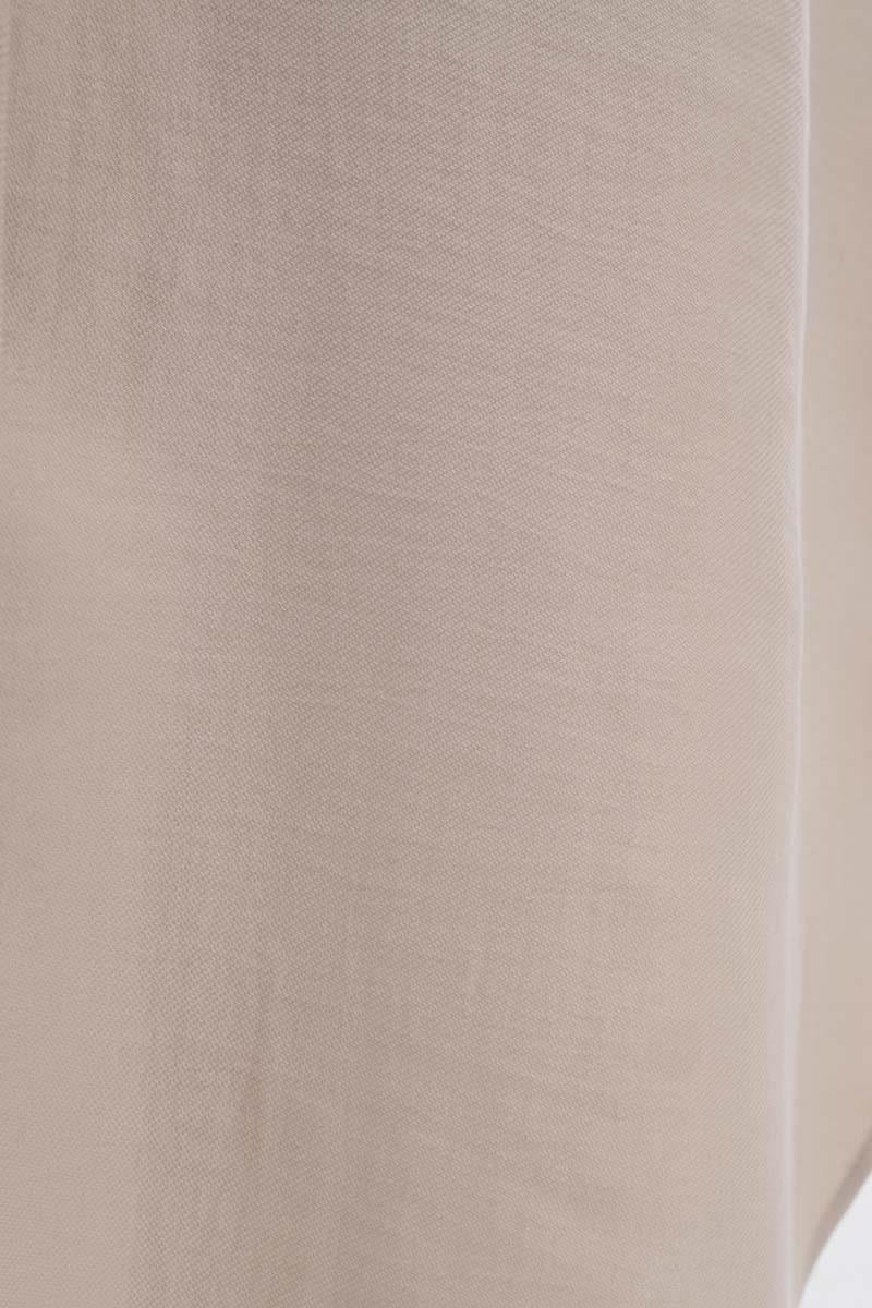 TLD Women Allday Beige Hidden Snap Long Shirt Tunic - Deinze