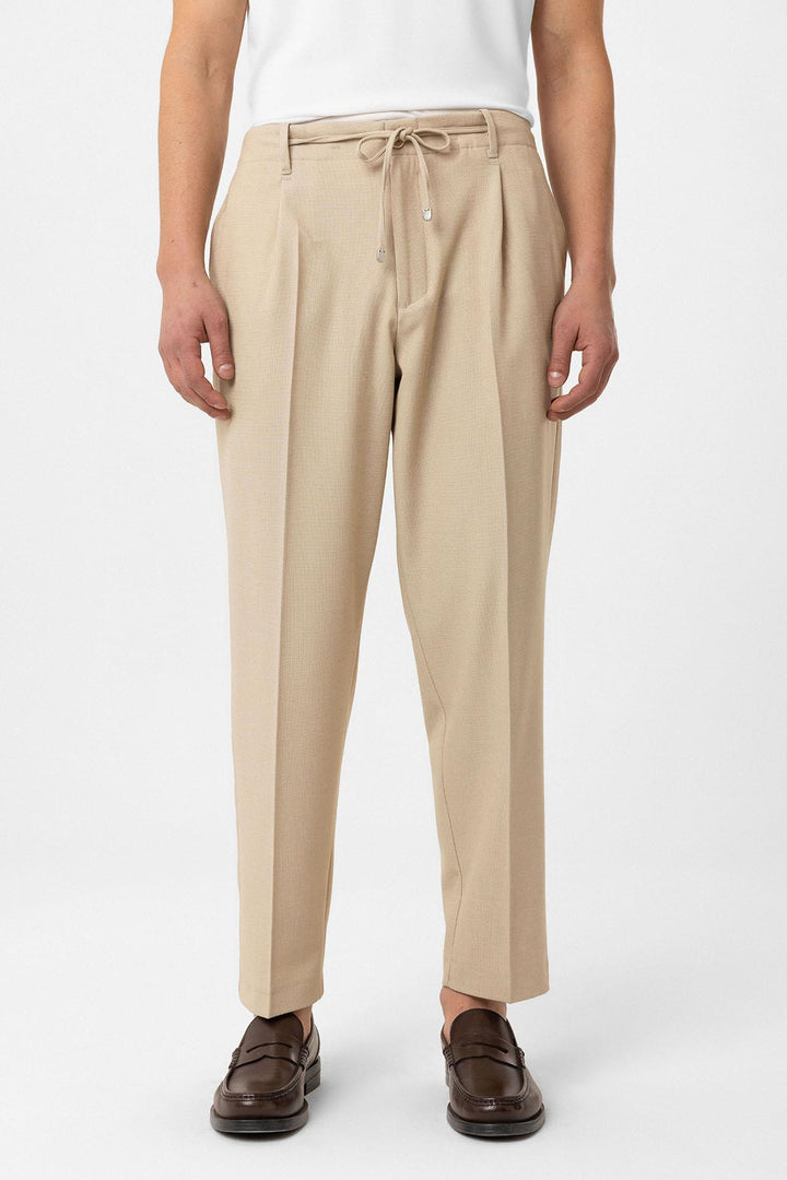 ANT Antioch Bej Jogger Relaxed Fit  Erkek Pantolon - Kleve