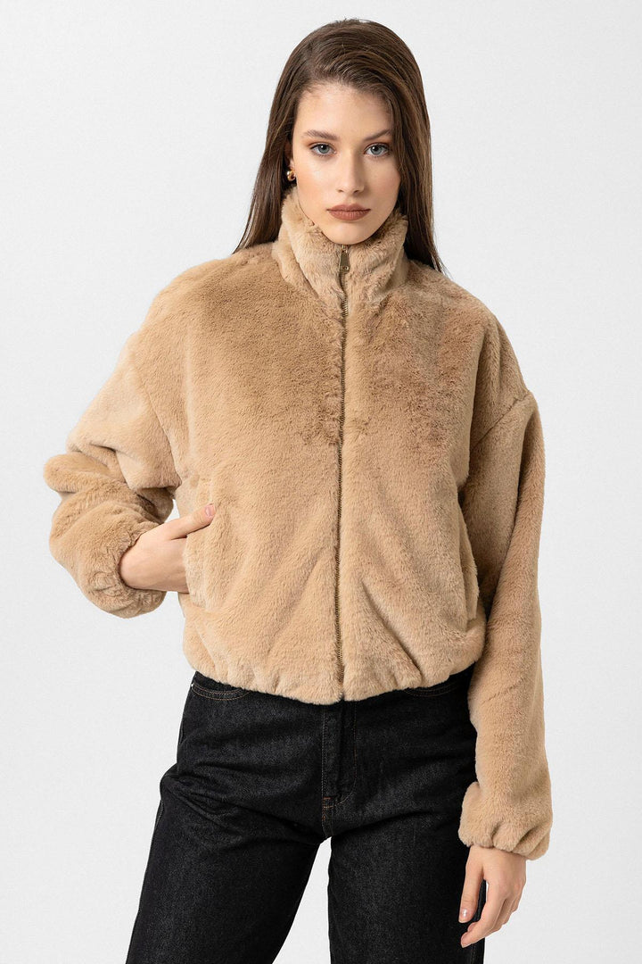 ANT Antioch Women's Belted Faux Fur Coat - Seelze