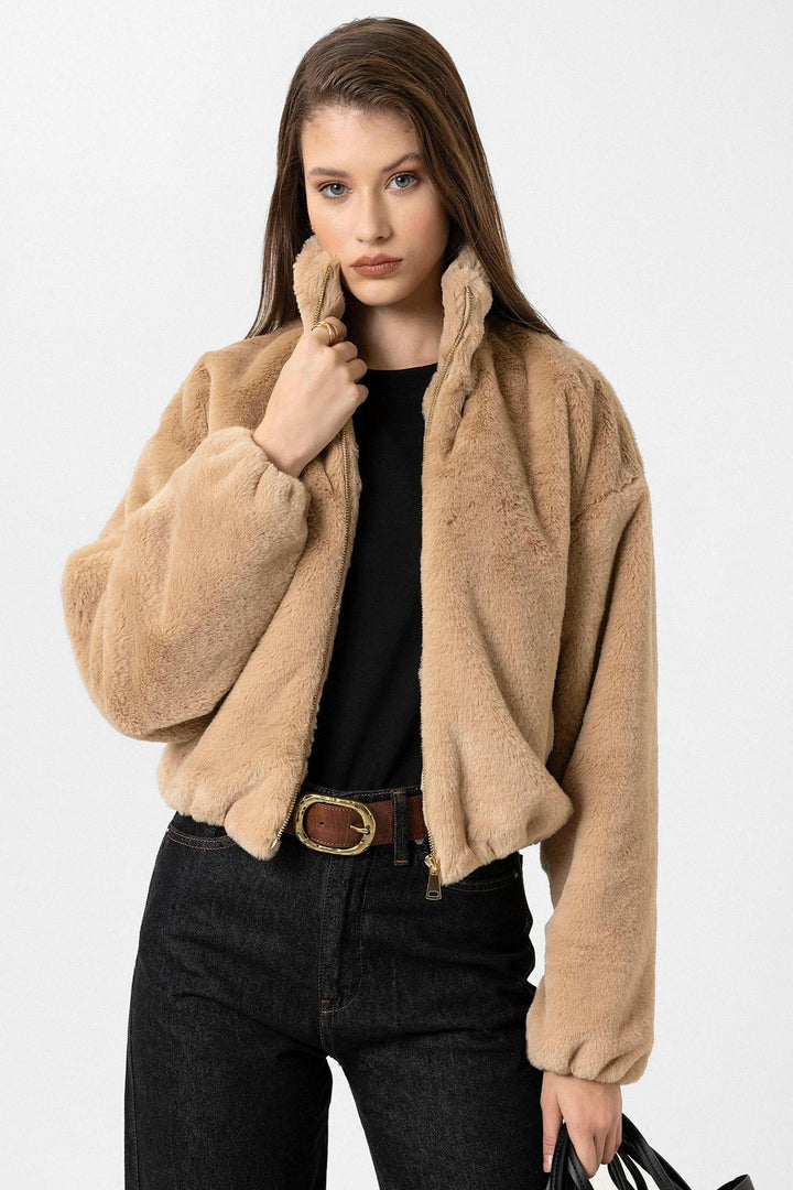 ANT Antioch Women's Belted Faux Fur Coat - Seelze