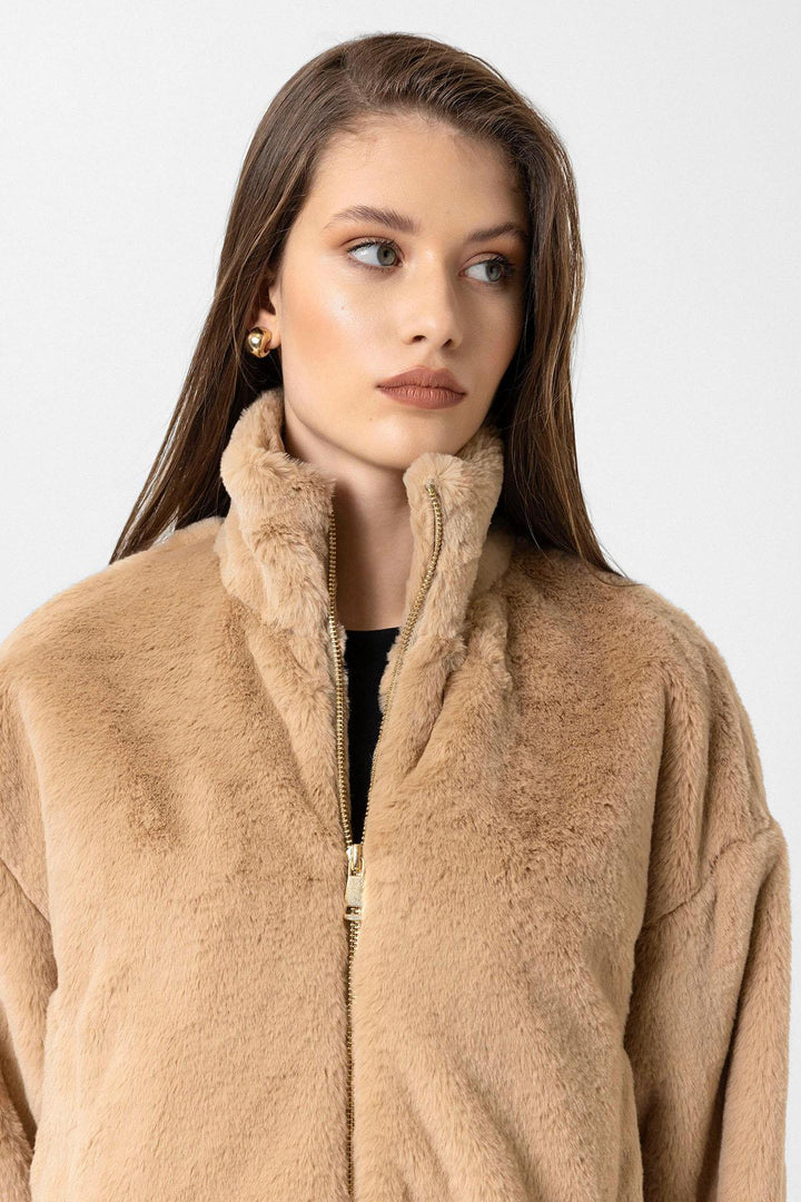 ANT Antioch Women's Belted Faux Fur Coat - Seelze