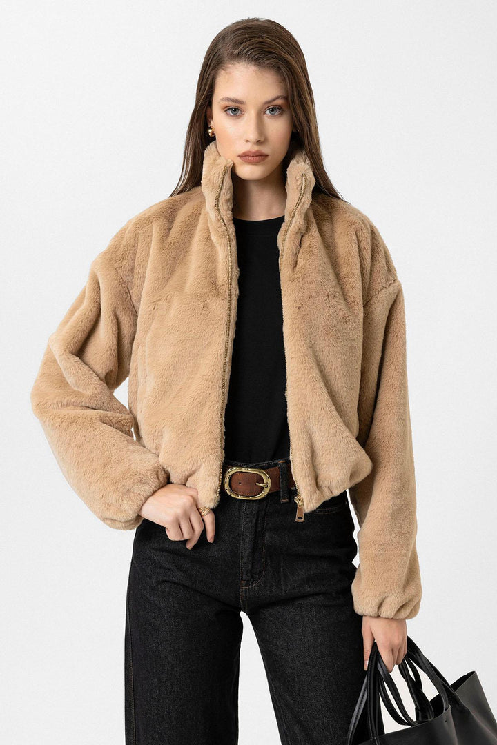 ANT Antioch Women's Belted Faux Fur Coat - Seelze