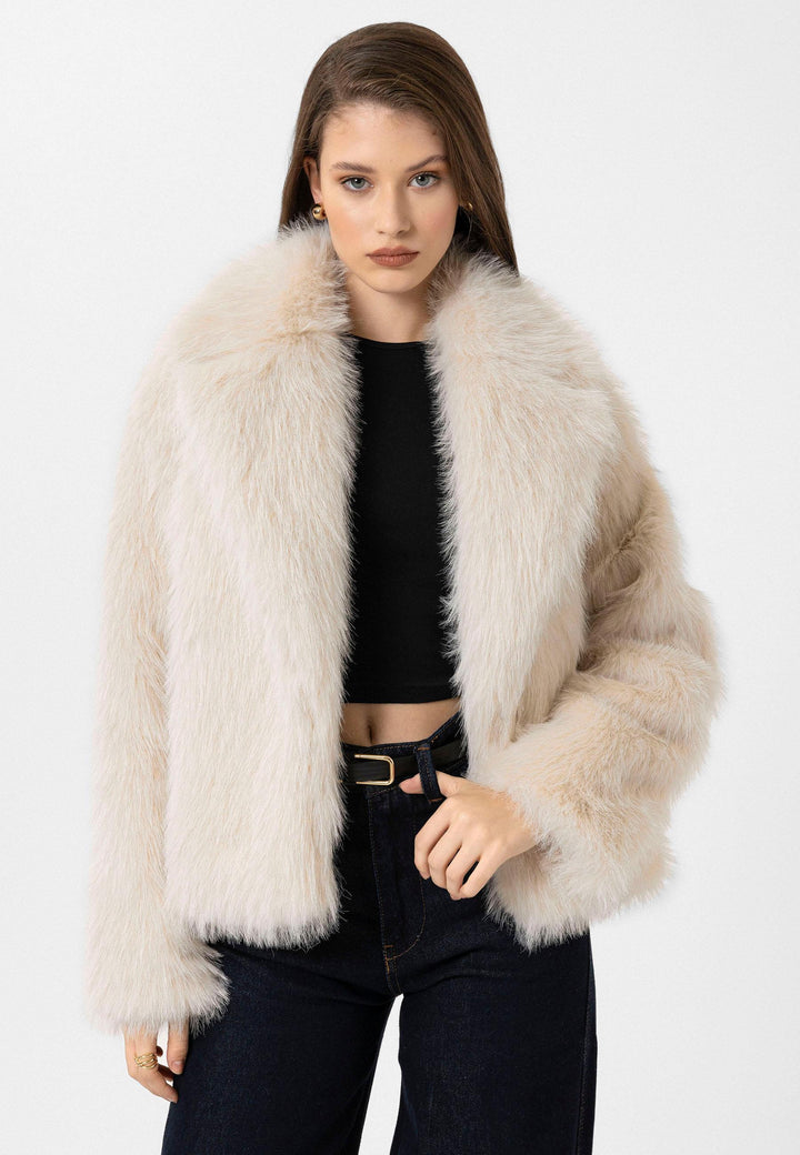 ANT Antioch Women's Jacket with Faux Fur Collar - Pueblo