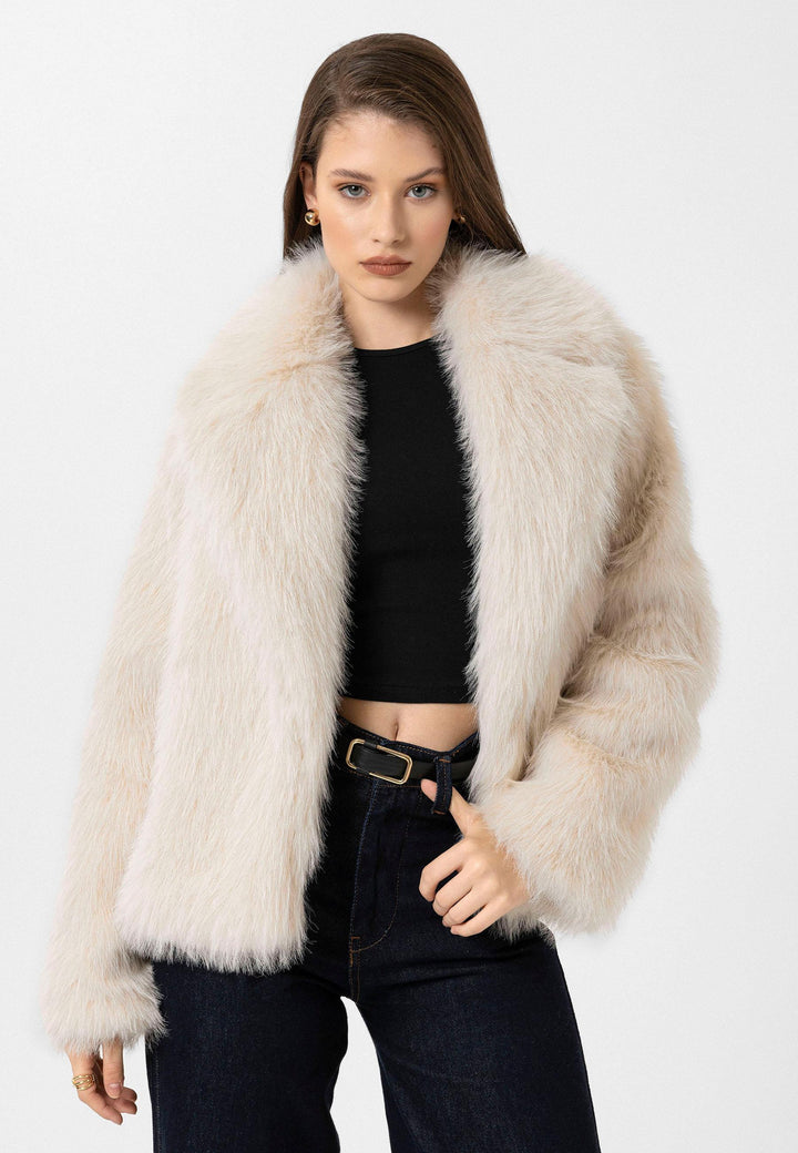 ANT Antioch Women's Jacket with Faux Fur Collar - Pueblo