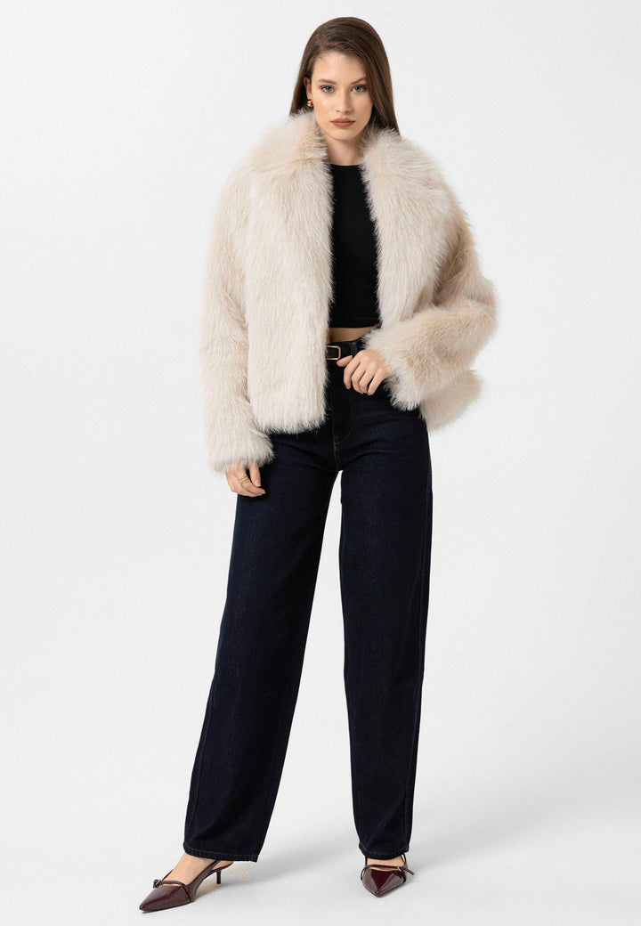 ANT Antioch Women's Jacket with Faux Fur Collar - Pueblo