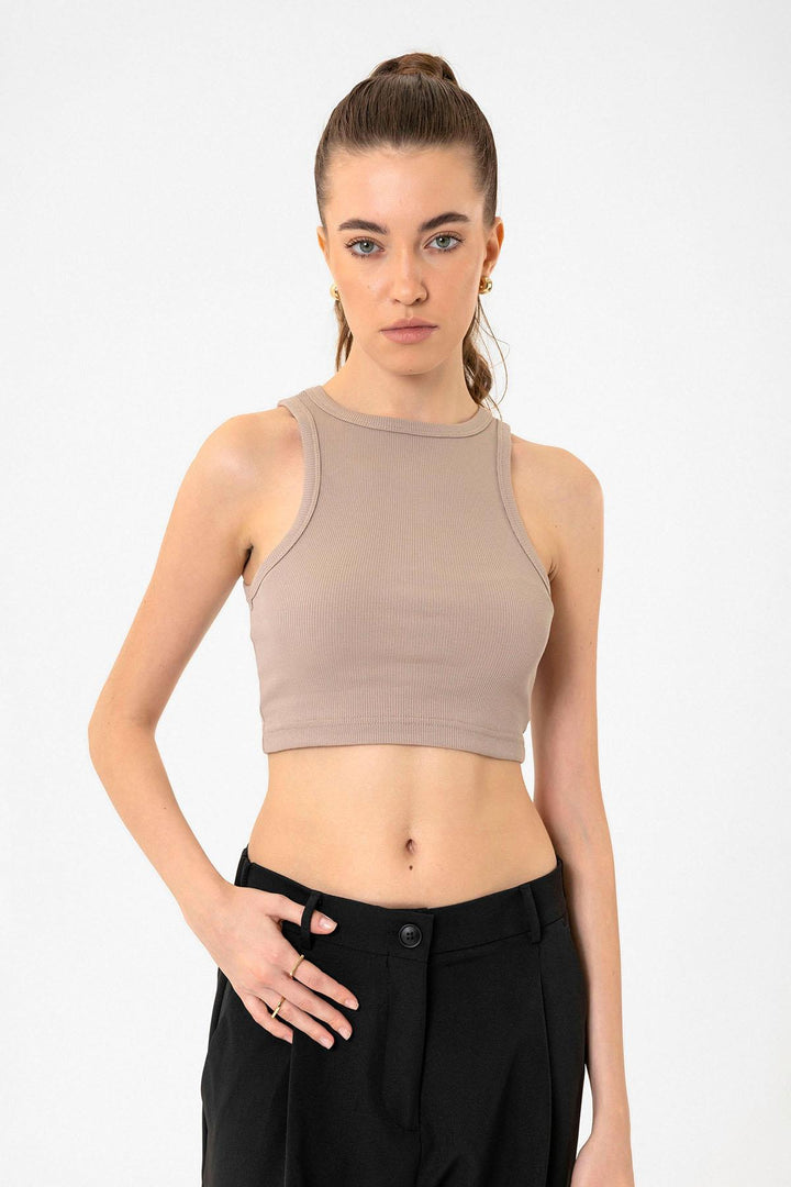 ANT Antioch Lord Women's Ribbed Crop Top - Lelystad