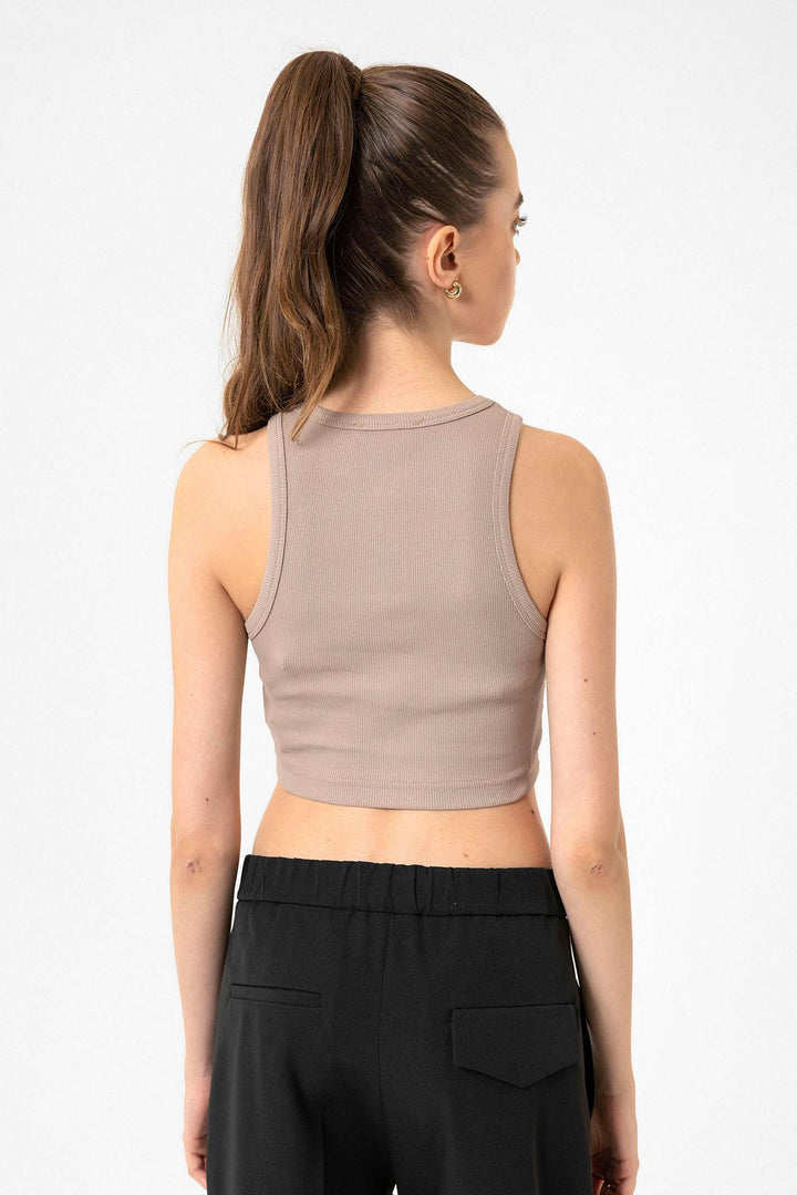 ANT Antioch Lord Women's Ribbed Crop Top - Lelystad