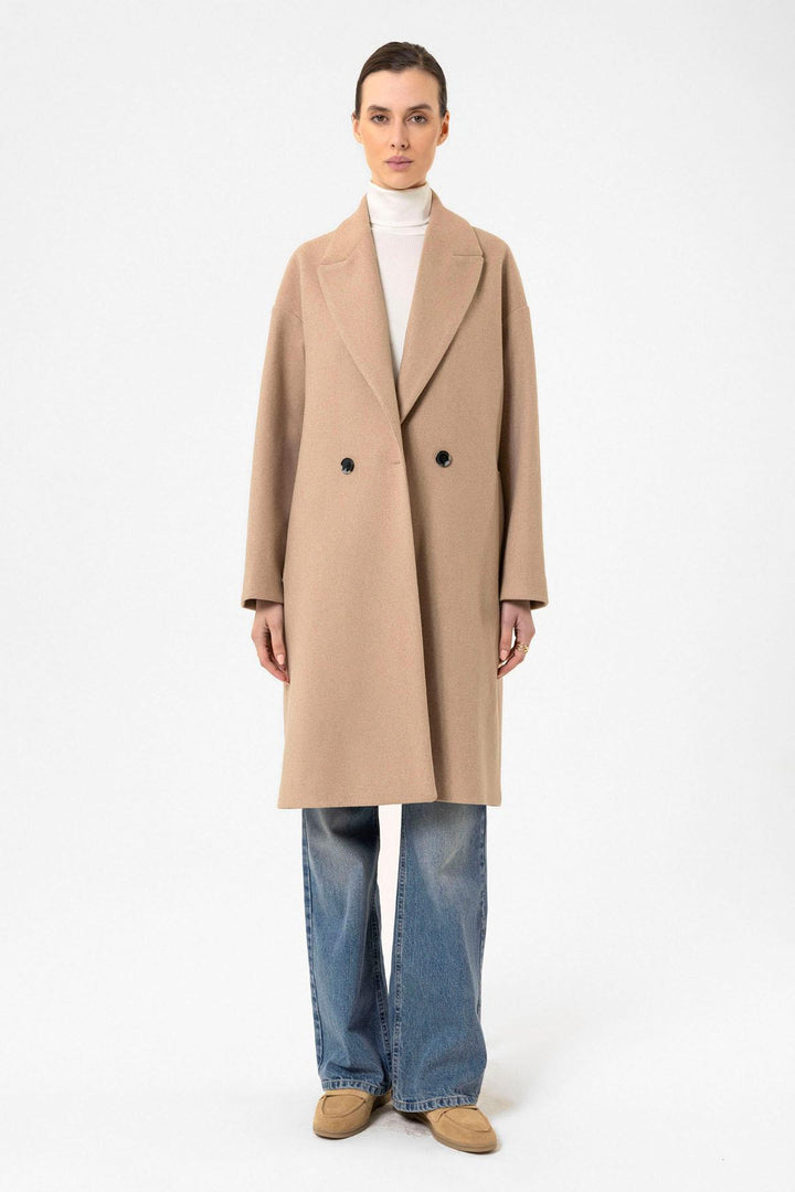 ANT Antioch Lord Women's Wrap Closure Oversized Coat - Wichita Falls