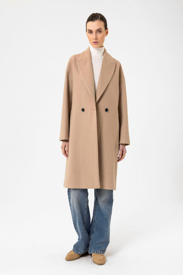 ANT Antioch Lord Women's Wrap Closure Oversized Coat - Wichita Falls