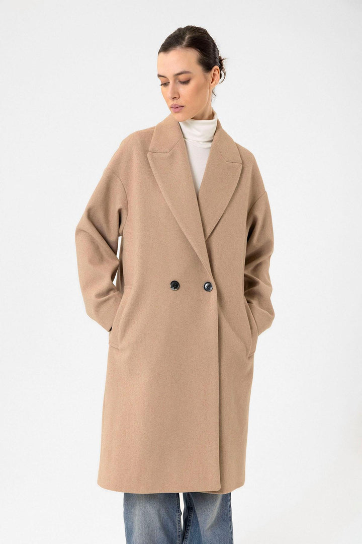 ANT Antioch Lord Women's Wrap Closure Oversized Coat - Wichita Falls